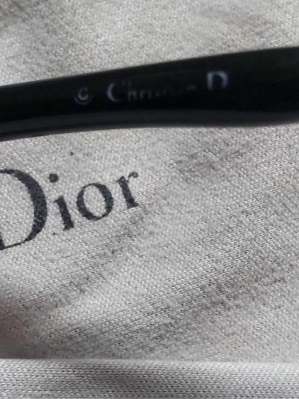 Dior Black Oversized Overshine 2 Logo Sunglasses - Picture 5 of 5